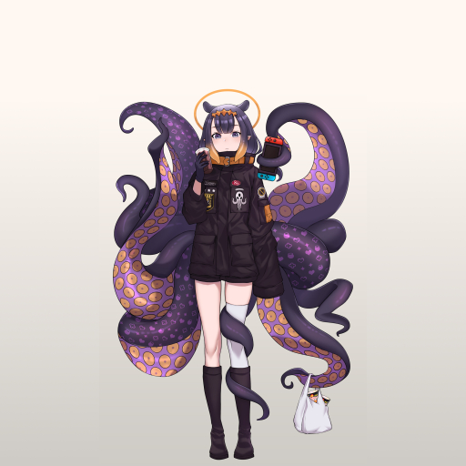 Ninomae Ina'nis - Anime Octopus Girl