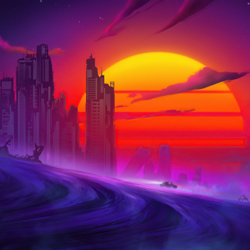 Sci Fi City Pfp by Michal Kváč