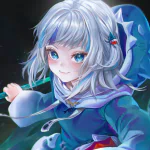 hololive Gawr Gura Anime Virtual Youtuber PFP