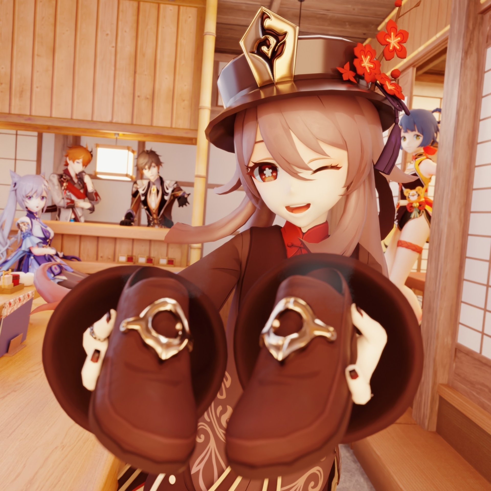 Download Hu Tao Video Game Genshin Impact PFP