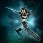 fantasy woman warrior PFP