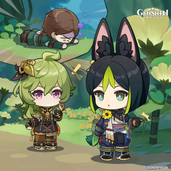 chibi Tighnari (Genshin Impact) Collei (Genshin Impact) video game Genshin Impact PFP