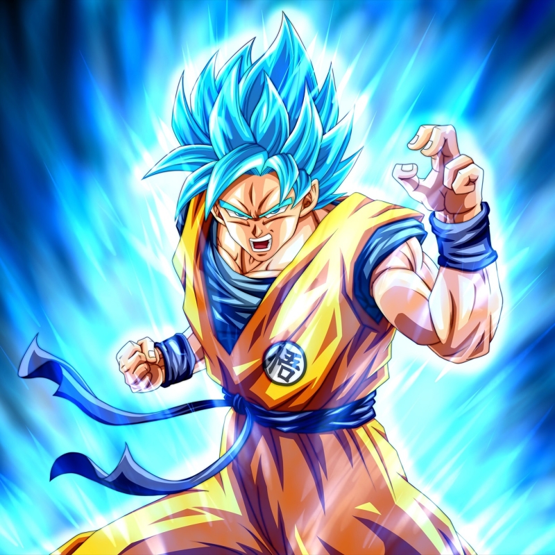 Goku SSJ Blue by アブゼロ