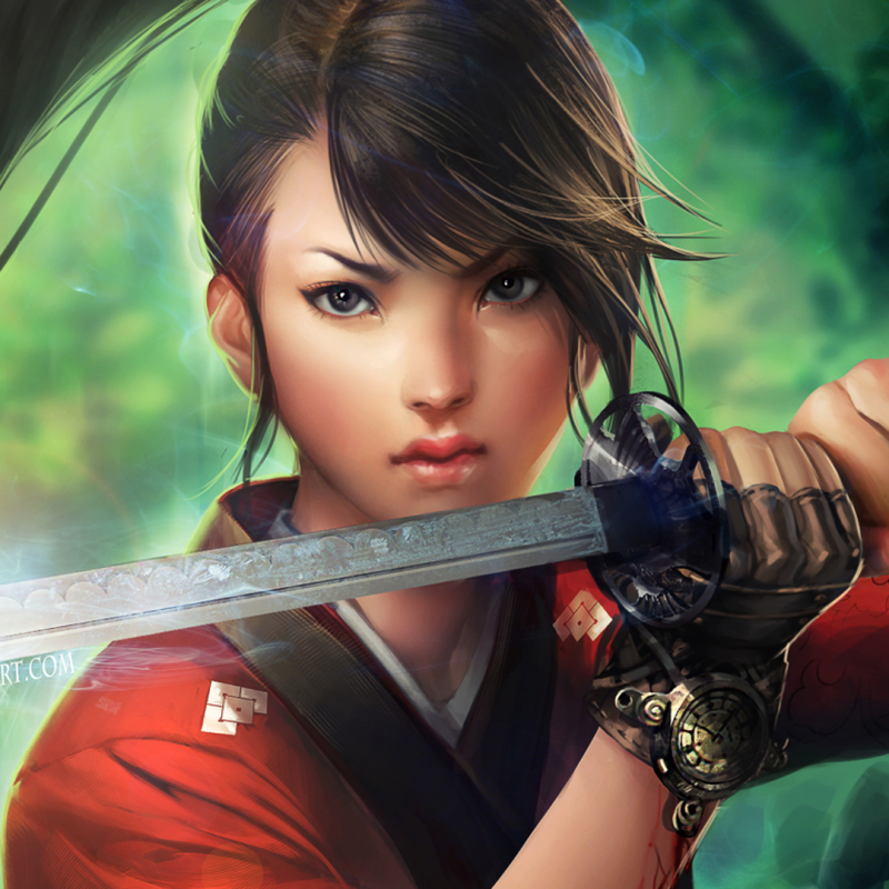 Fantasy Women Warrior Pfp by Sakimichan