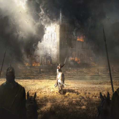 Ride now! Ride to Gondor! by Magdalena Katańska