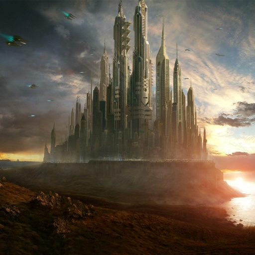 Sci Fi City Pfp by Roberto Oleotto