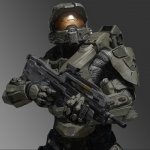 Profile avatar of Master Chief (Halo 4): green-armored Spartan holding a rifle on a gray background.