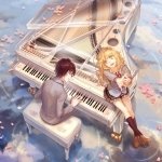 Download Anime Your Lie In April PFP