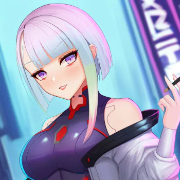  Lucy - Cyberpunk: Edgerunners by Abeen Jhong