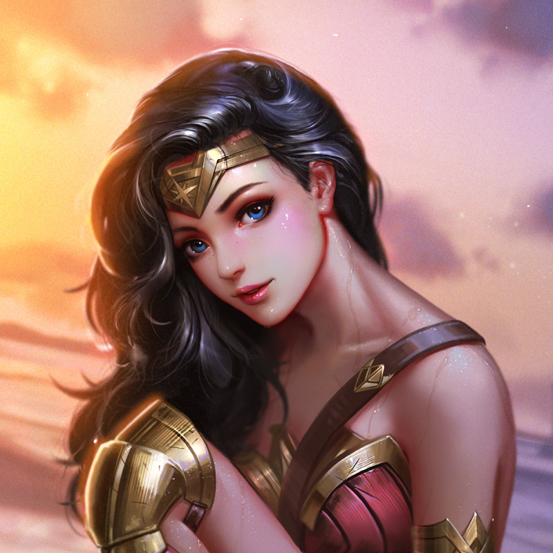 Wonder Woman Pfp by Liang Xing