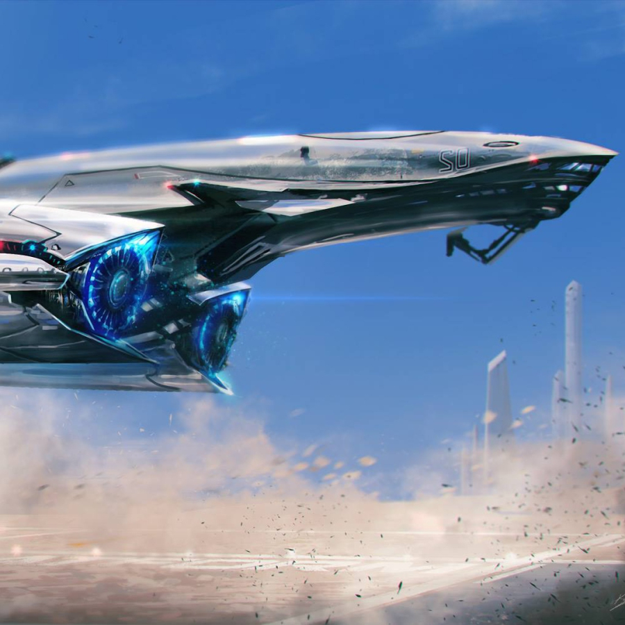 Spaceship Pfp by Thibault Girard