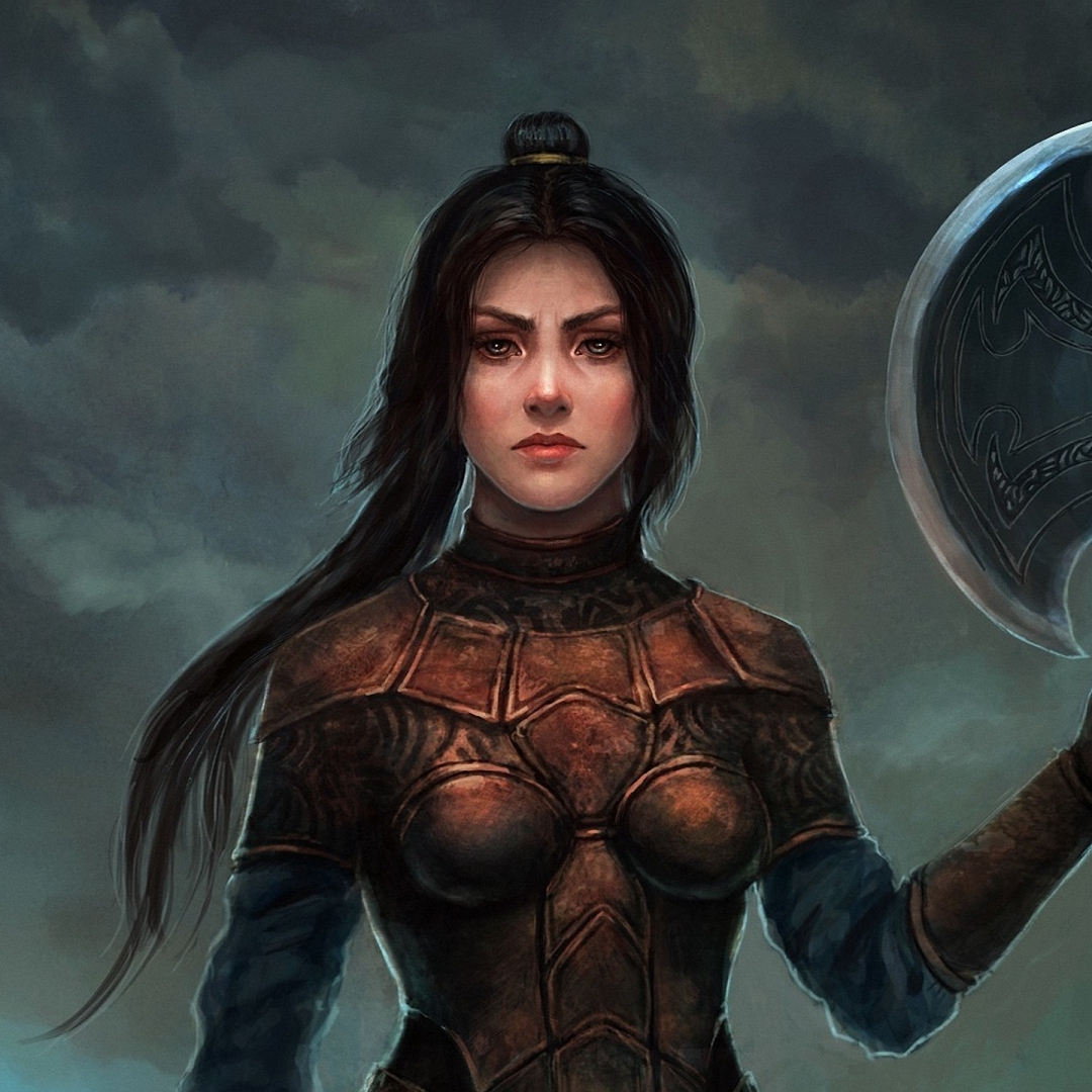 Warrior Woman by Aerenwyn