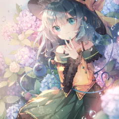  Koishi Komeiji by rokusai
