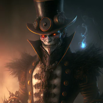  Mr. Crow with a fancy JBL top hat