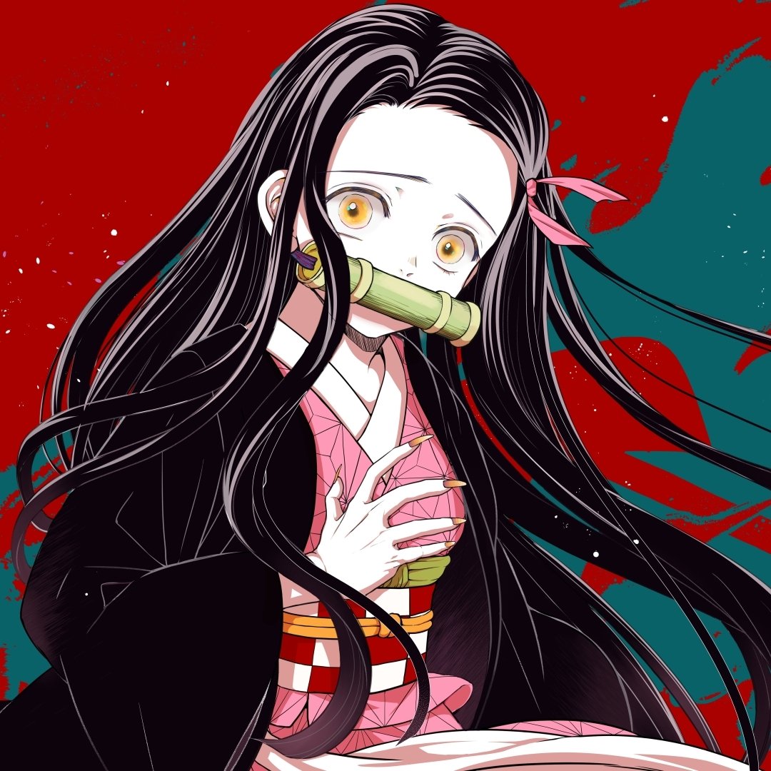 Download Nezuko Kamado Anime Demon Slayer: Kimetsu No Yaiba PFP by 漫漫‧長夏