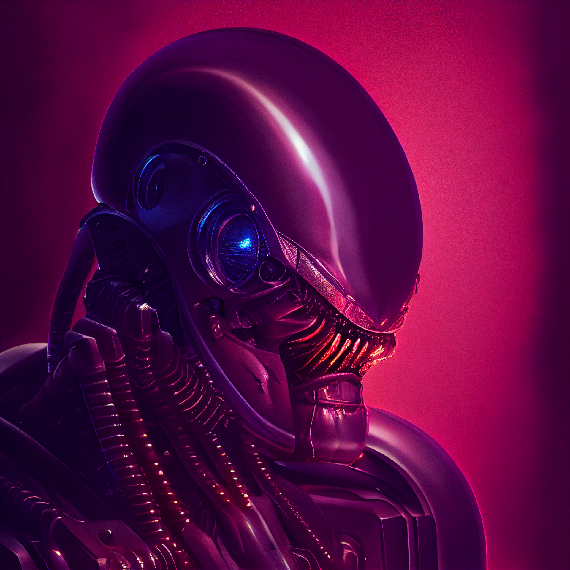 Download AI Art Abstract Alien PFP by vinny47