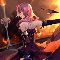 Download Lightning (Final Fantasy) Video Game Lightning Returns: Final Fantasy XIII PFP