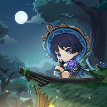 chibi Scaramouche (Genshin Impact) video game Genshin Impact PFP