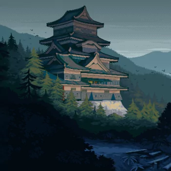 artistic pixel art PFP