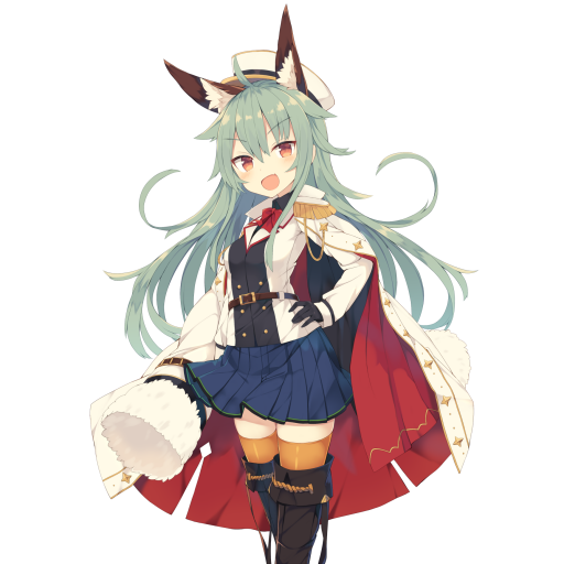 Download HD Wolf Cute Anime Girls Transparent PNG Image - NicePNG.com