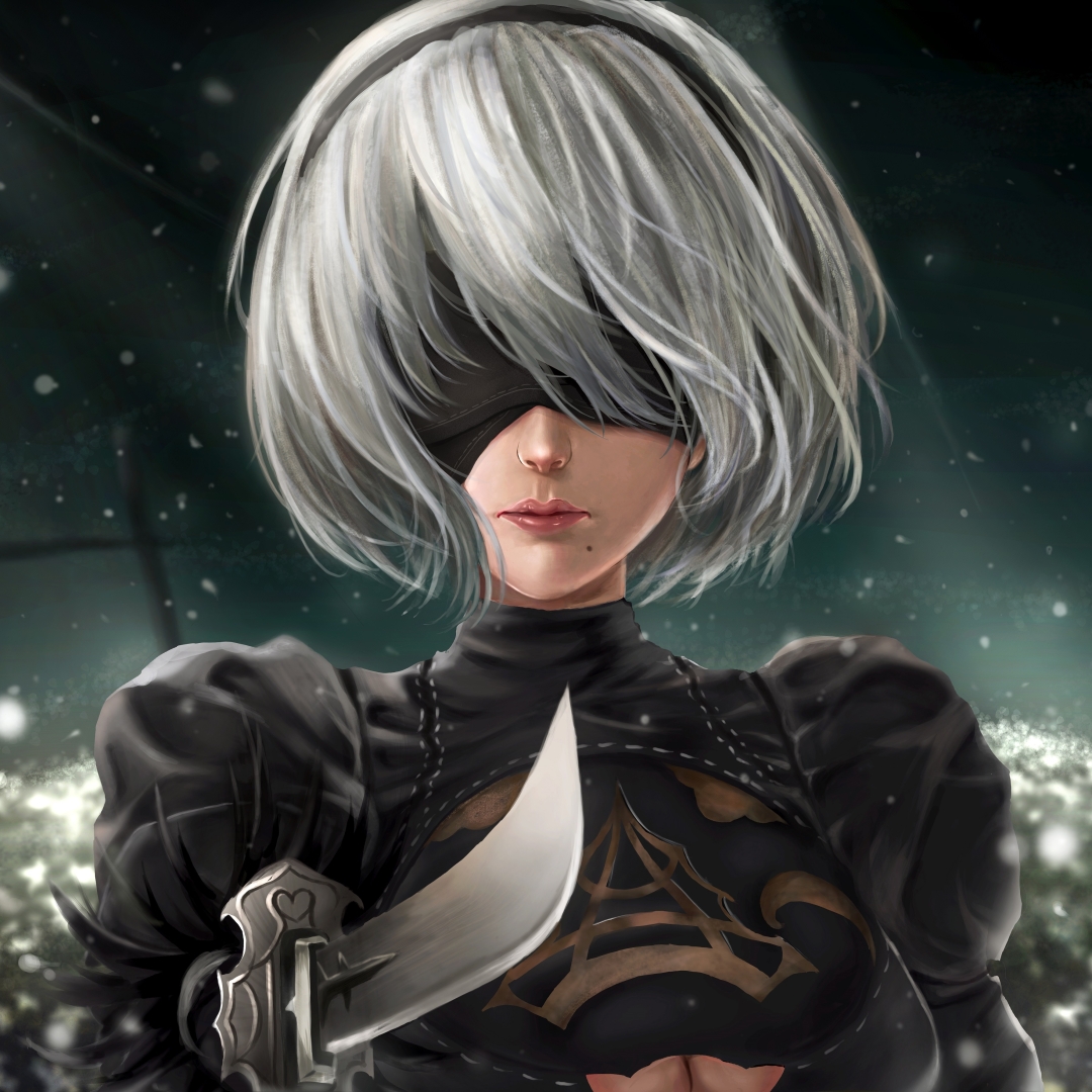 Download YoRHa No.2 Type B Video Game NieR: Automata PFP