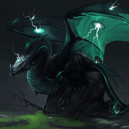 Fantasy Dragon Pfp by Allagar