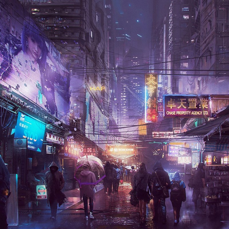 Download Sci Fi Cyberpunk PFP by Donglu Yu