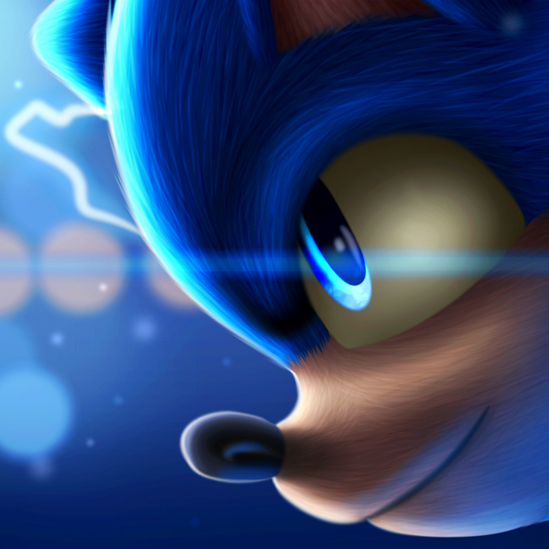 Sonic the Hedgehog Pfp by thetigressflavy