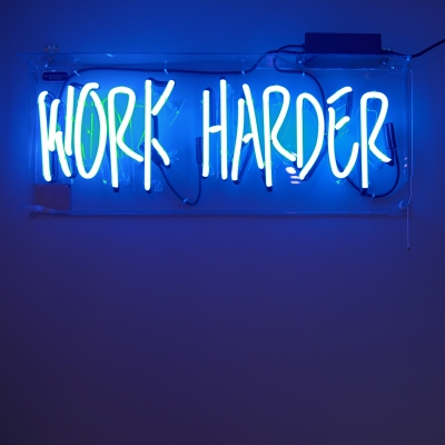 Work Harder by Jordan Whitfield