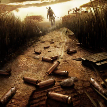  Bullet Shells Lying in The Ground......