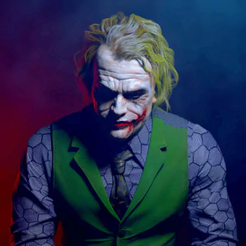 Heath Ledger movie The Dark Knight PFP