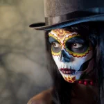 artistic sugar skull PFP