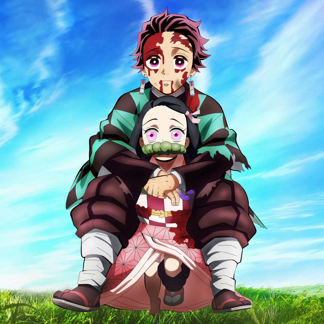 Tanjiro Kamado & Nezuko Kamado by DT501061 余佳軒