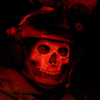  Ghost MWII Red Light Avatar