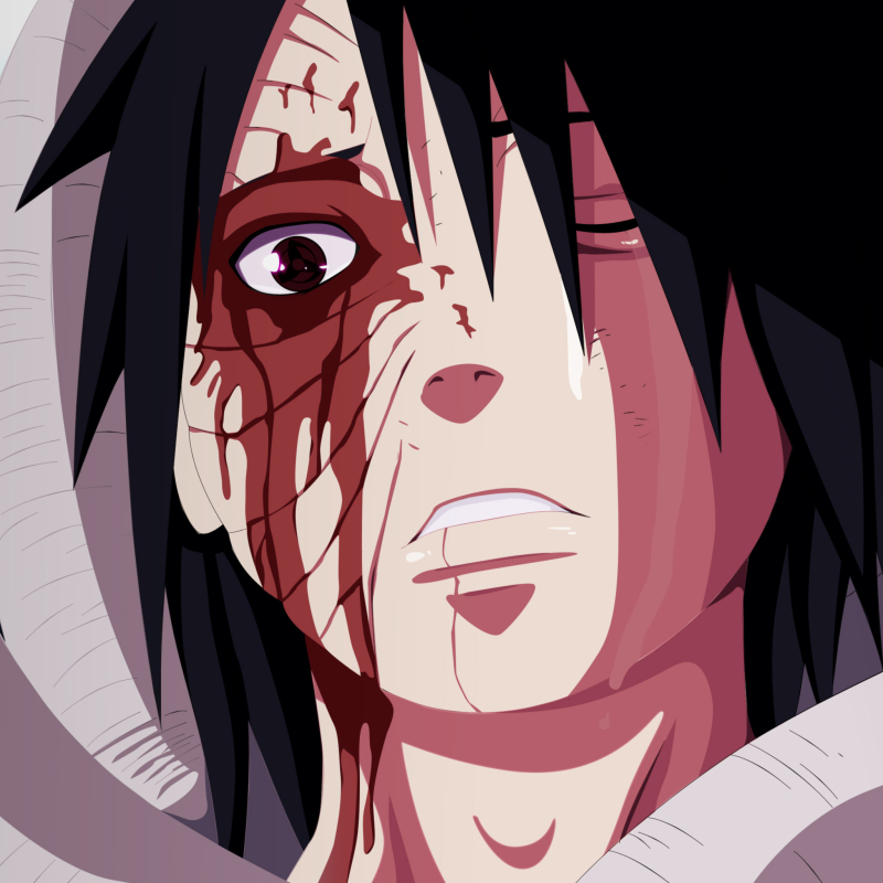 Obito Uchiha, perfect defined eyes, - AI Photo Generator - starryai