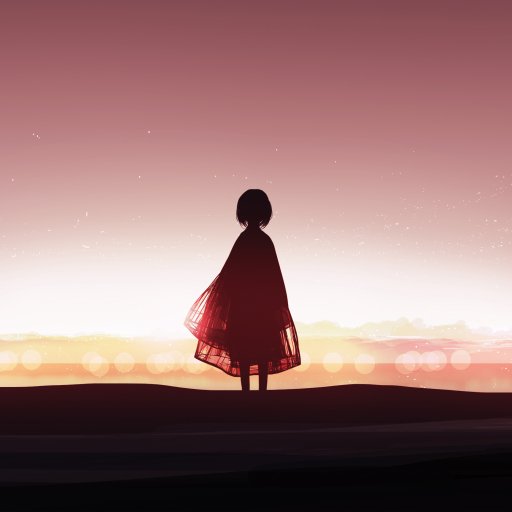 Download Anime Anime Sunset PFP
