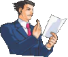 video game Phoenix Wright: Ace Attorney PFP
