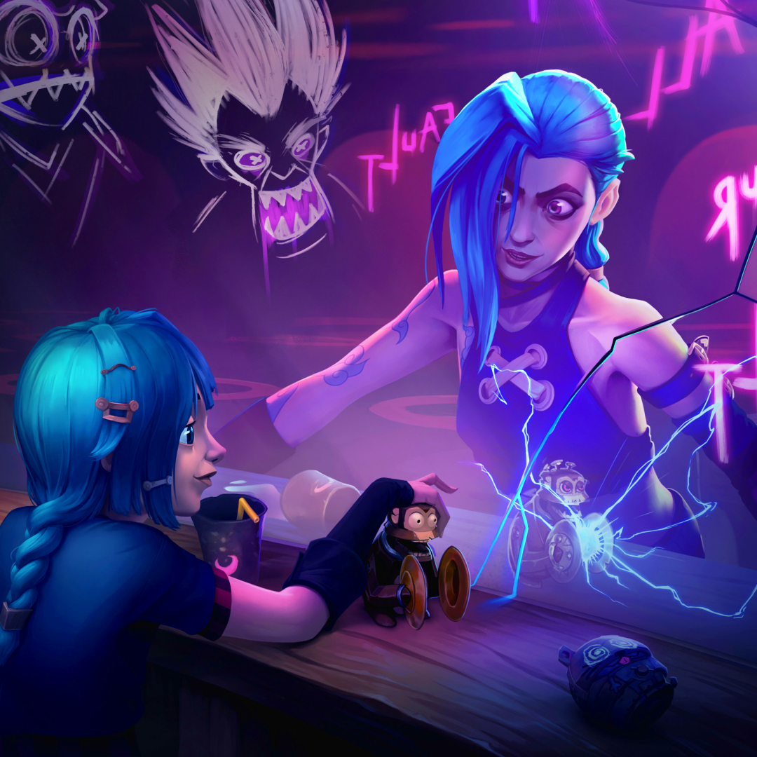 Download Jinx League Of Legends TV Show Arcane PFP