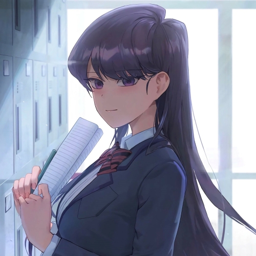 Download Komi Shouko Anime Komi Can't Communicate PFP