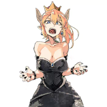 video game Bowsette PFP