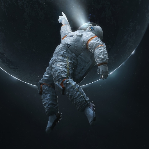 Sci Fi Astronaut Pfp by Ramazan Kazaliev