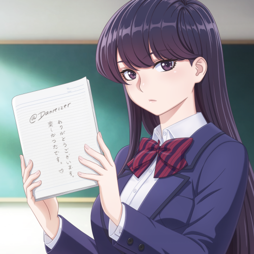 Download Komi Shouko Anime Komi Can't Communicate PFP