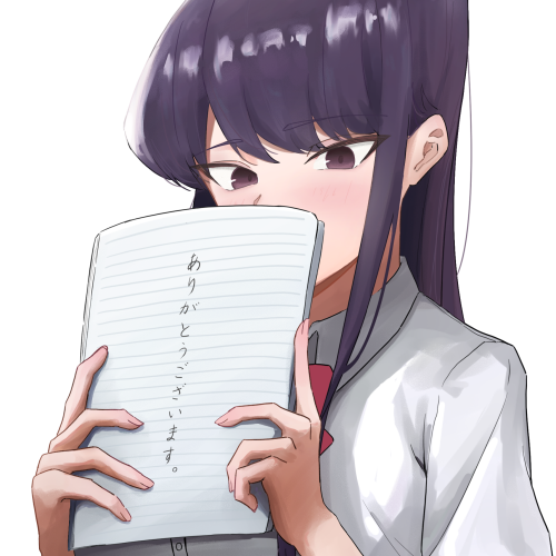 Komi Shouko — Quiet Thank-You PFP