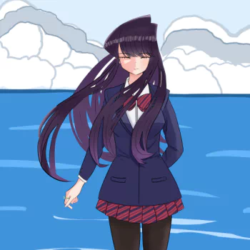  Komi Shouko by 阿電Aden