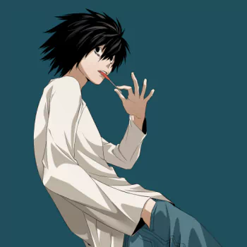 L (Death Note) Anime Death Note PFP