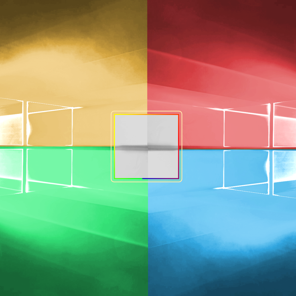 4 colors Windows