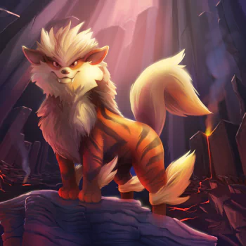  Arcanine - Pokémon by Eric Proctor