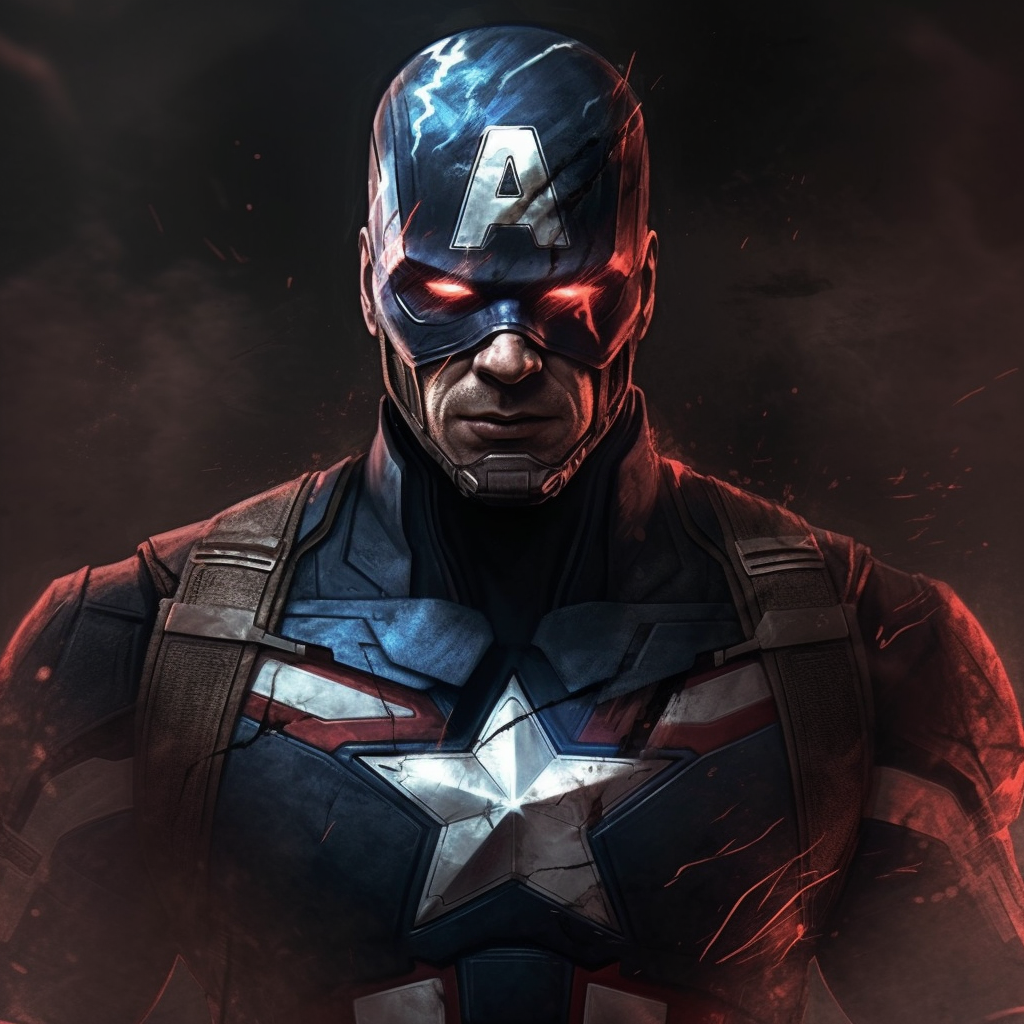 Download Marvel Comics Anti Hero Superhero Avengers Captain America Comic Dark Dark Superhero PFP by alegodfps