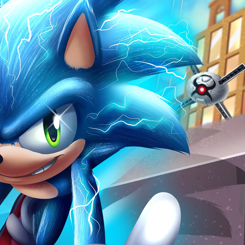 Sonic the Hedgehog Pfp by UltraPixelSonic