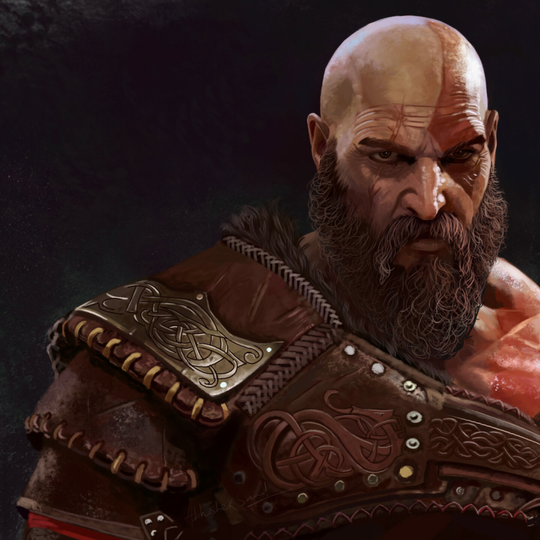 Kratos vs. Thor - God Of War Ragnarok by Vinícius Sartori